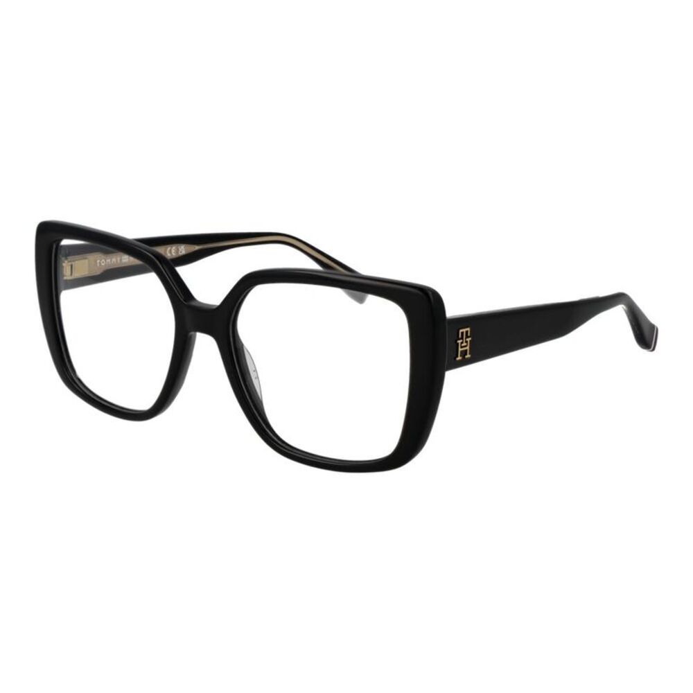 Tommy Hilfiger Black Acetate Glasses Women's (Frames)